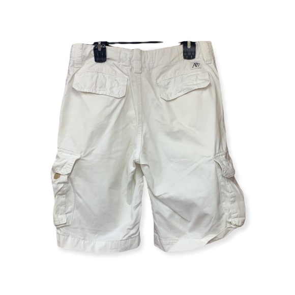Sz32 Aeropostale White Cargo Shorts - Picture 3 of 4